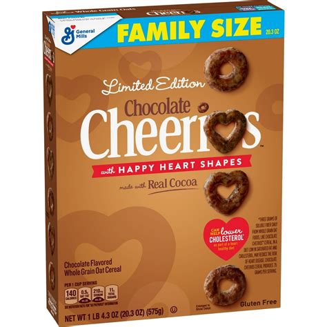 Chocolate Cheerios Cereal Cereal With Oats Gluten Free 20 3 Oz