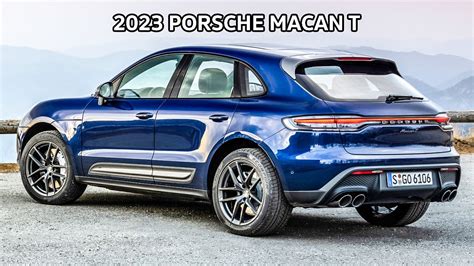 Porsche Macan T In Gentian Blue Metallic Youtube