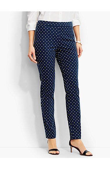 Talbots Chatham Ankle Pant Polka Dots Talbots Pantalones Pantalones