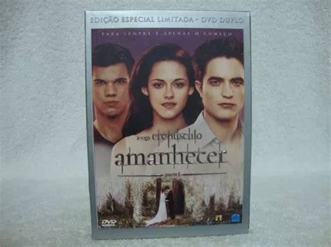 Dvd Duplo A Saga Crepúsculo Amanhecer Parte 1 Ed Limitada MercadoLivre