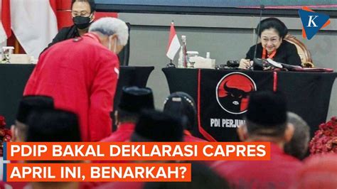 Pdi P Jawab Beredar Kabar Deklarasi Capres Dimajukan April Ini