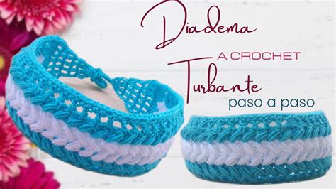 Como Tejer Diadema A Crochet Paso A Paso Turbante Tejido A Crochet