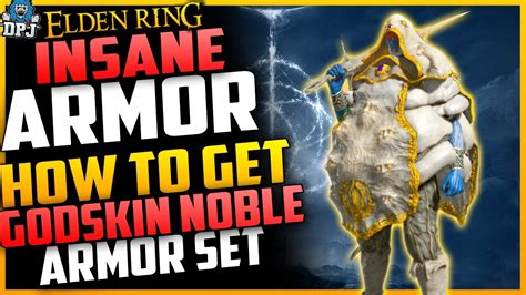 Elden Ring BEST FAITH BUILD ARMOR How To Get GODSKIN NOBLE ARMOR SET