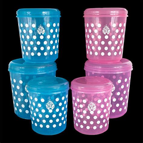 Round Container Printed Capacity: 500Ml Milliliter (Ml) at Best Price ...