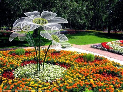 Искусственные цветы для клумбы (33 фото) » НА ДАЧЕ ФОТО