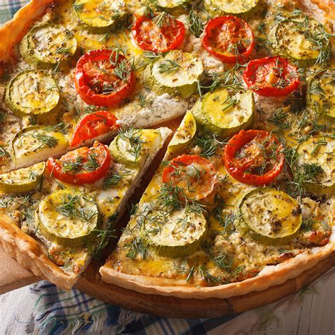 Recette Tarte Tomates Courgettes