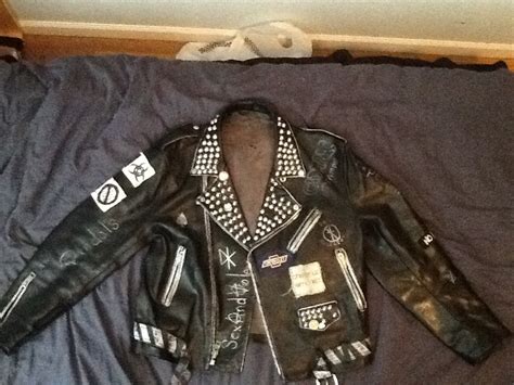 My Punk Leather Jacket (Front) by Elitepunk666 on DeviantArt