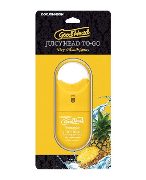 GOODHEAD JUICY HEAD DRY MOUTH SPRAY TO GO 30 OZ PINEAPPLE Chute Store