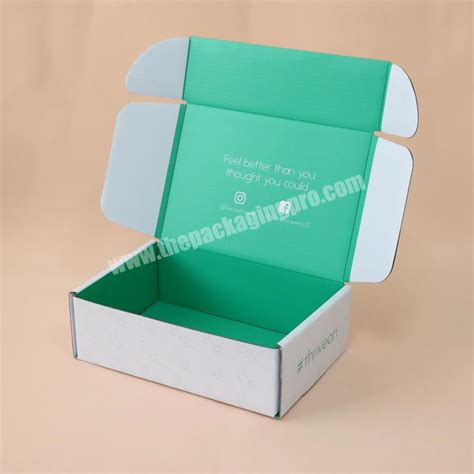 Custom Holographic Shipping Box Corrugated Cardboard Packing Mailer Boxes