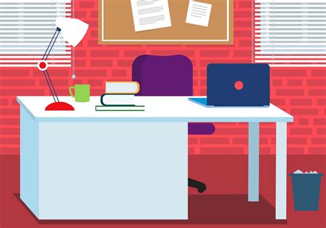 Free Work Vector Desk 132172 Vector Art At Vecteezy