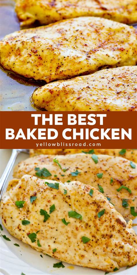 The Very Best Oven Baked Chicken Breast Artofit