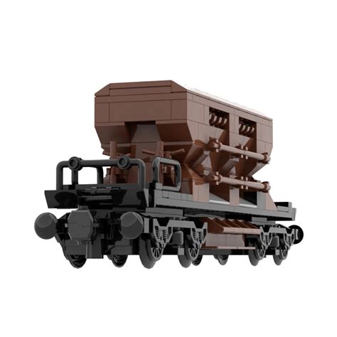 Moc Poci G Fracht Kolejowy Boxcar Towary Wagon Klocki Kompatybilne Z