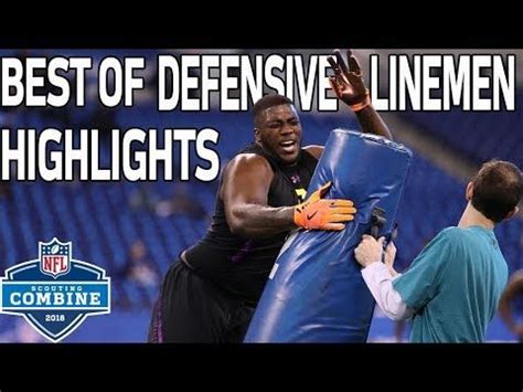 Best of Defensive Linemen Workouts! | NFL Combine Highlights - YouTube ...