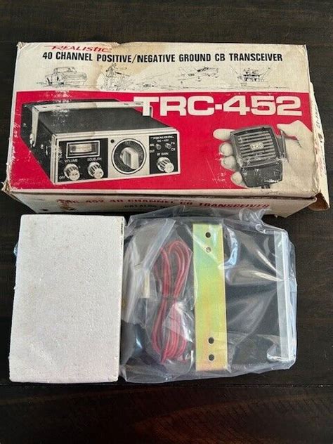 Realistic Trc Channel Cb Transceiver New In Box S Ebay