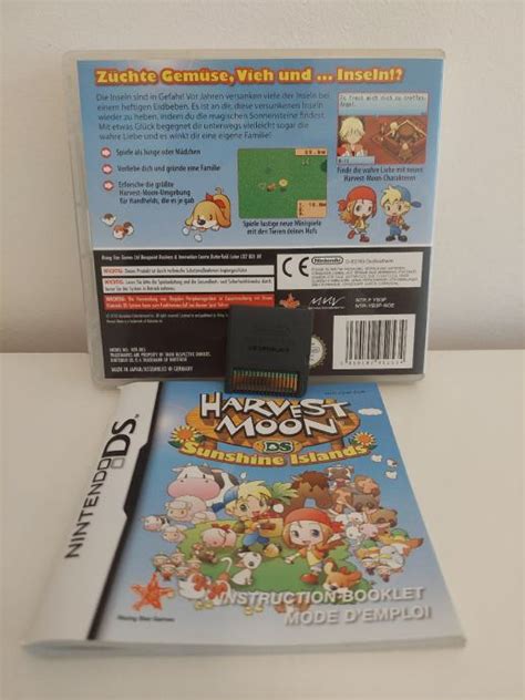 Harvest Moon Sunshine Islands Nintendo Ds