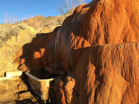 Mystic Hot Springs Monroe Utah The Trek Planner