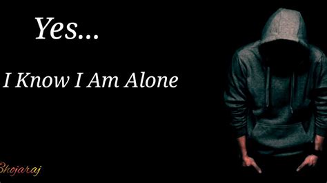 Yes I Know I Am Alone HD Alone Wallpapers | HD Wallpapers | ID #85119