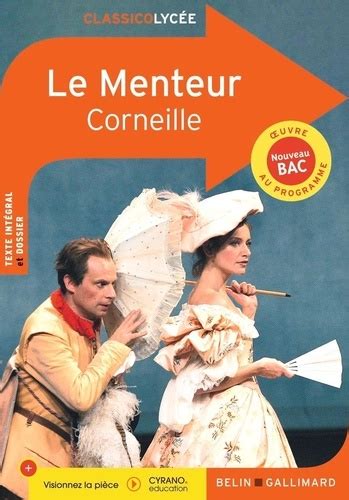 Le Menteur De Pierre Corneille Poche Livre Decitre