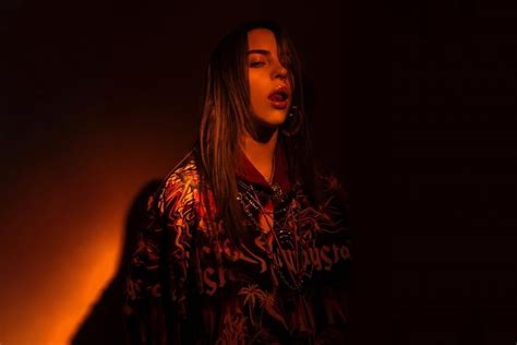 Billie Eilish Red Lights Wallpaper Id3515