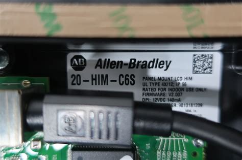 Allen Bradley Him C S Powerflex Lcd Display Programmer Ser A Ebay