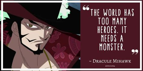 Mihawk One Piece Quotes