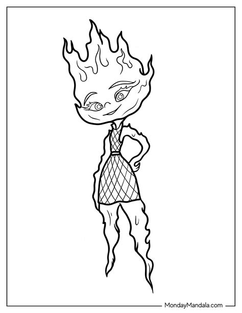 20 Elemental Coloring Pages Free PDF Printables