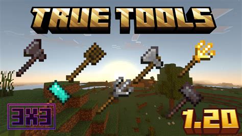 True Tools Minecraft Addon