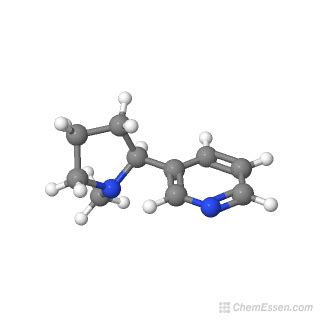 Nicotine Structure - C10H14N2 - Over 100 million chemical compounds | CCDDS