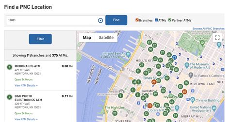 Find PNC Bank Near Me: Branch and ATM Locator