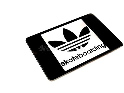 Adidas Skateboarding Logo on Ipad Screen Editorial Stock Image - Image of pyramid, ipad: 141585734