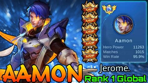 Win Rate Aamon Double Gameplay Top Global Aamon By Jerome