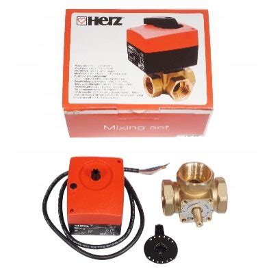 Vana Cu 3 Cai D 1 KVS 10 Motorizata 230V 1213723 HERZ Ecomas