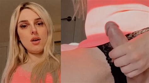 Cute Blonde Trans Girl Dominates You While Stroking Her Big Girl Dick Xhamster