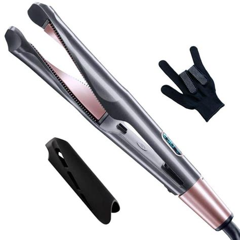 2 In 1 Twist Professional Straightening Iron Hair Curling Iron 3D