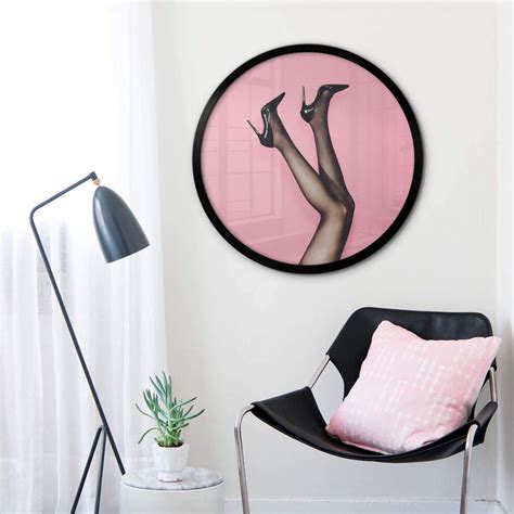 Poster Rond 1x Studio Heels Wall Artfr