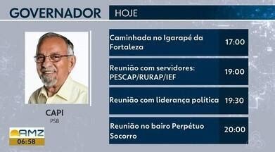 Bom Dia Amaz Nia Ap Confira A Agenda De Compromissos Dos Candidatos