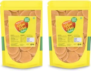 Chaat Pitara Pani Puri Pellets Ready To Fry Panipuri Papad Value Pack