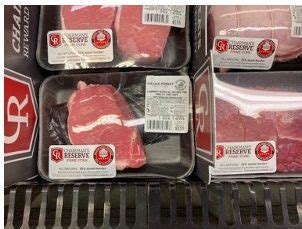 Tysons Chairmans Reserve Prime Pork In Supermarkets Displaying The