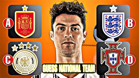 GUESS THE NATIONAL FOOTBALL TEAM OF EURO 2024 PLAYERS FOOTBALL QUIZ