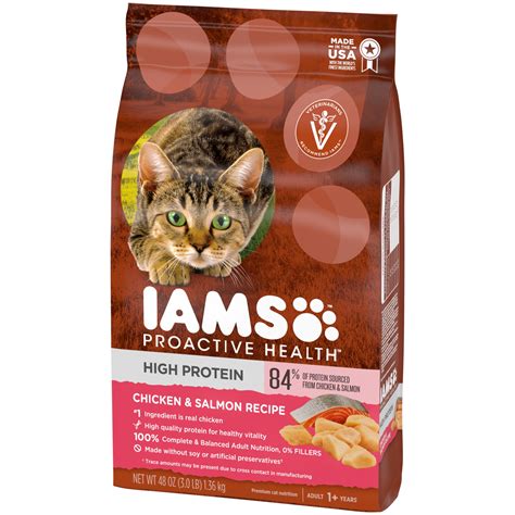 Iams Proactive Health High Protein Adult Dry Cat Food With Chicken