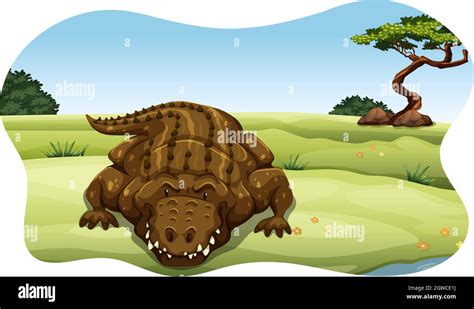 Cartoon Krokodil Clipart Ausgeschnittene Stockfotos Und Bilder Alamy