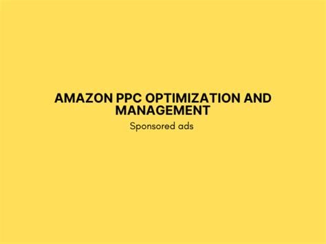 Your Optimize Amazon FBA PPC Campaigns And Sponsored Ads Upwork