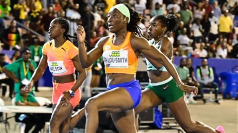 Marie Jos E Ta Lou Smith Blazing To Win Womens M Jamaica