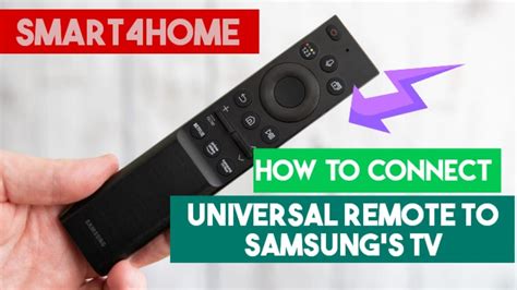 How To Connect A Universal Remote To Your Samsung Tv How To Program