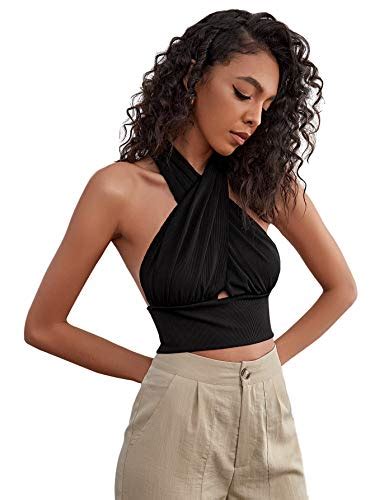 Best Cross Wrap Halter Top You Can Buy