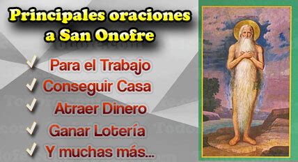 Oración a san Onofre para conseguir casa propia La Luz de la Religión