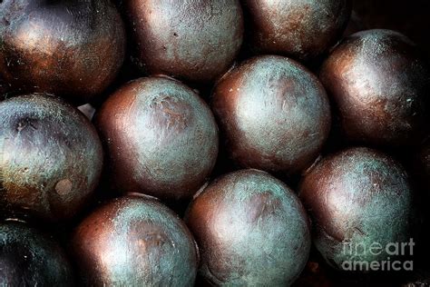 Civil War Cannon Balls Photograph by John Rizzuto - Fine Art America