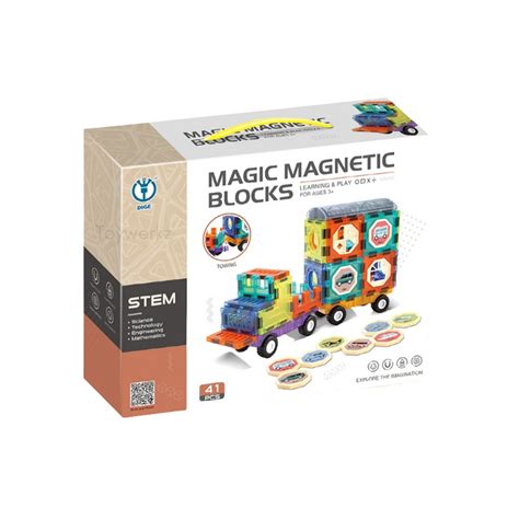 Toywerkz Magic Magnetic Blocks Truck