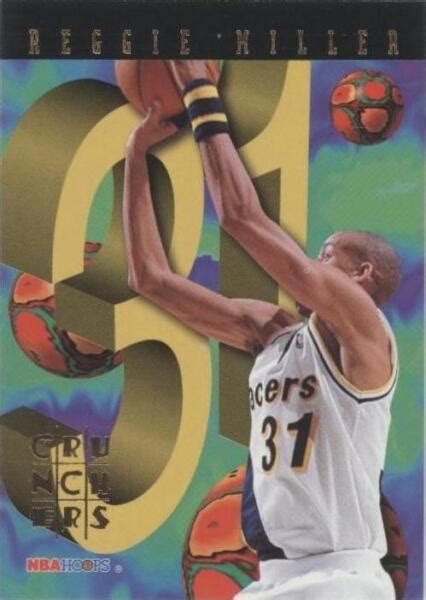 1995 96 NBA Hoops Crunchers 16 Reggie Miller For Sale Online EBay