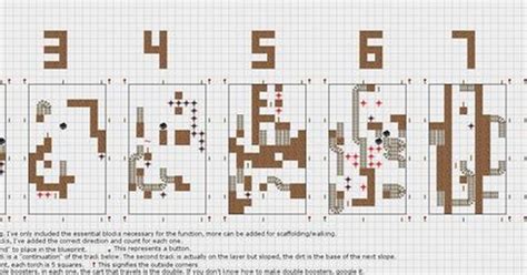 Minecraft Building Blueprints Layer By Layer 8b8